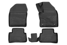 Коврики 3D для TOYOTA C-HR I Рестайлинг 2019 -, правый руль, 4шт. (полиуретан) Element