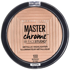 Хайлайтер Maybelline Master Chrome Metallic Highlighter Molten Gold