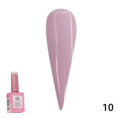 База для гель-лака Global Fashion Rubber Base Coat French Каучуковая, френч, 10, 15 мл