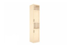 Стеллаж Hoff 80097393 44,2х46,2х226,2 см, рустика/кожа ленто