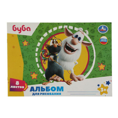 Альбом для рисования УМка Буба А4 8 листов