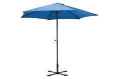 Зонт садовый GU-03 (синий) с крестообразным основанием Ecos