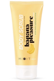 Скраб для тела MIXIT Banana Pleasure Очищающий с экстрактом банана 200 мл