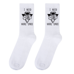 Носки женские Kawaii Factory I need more space белые 40