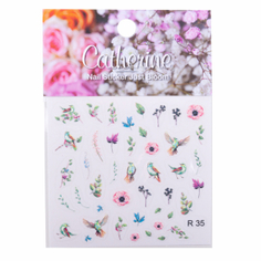 Наклейки нейл-тату Catherine Nail Tattoo Just Bloom «Just Bloom 2»