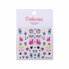Наклейки нейл-тату Catherine Nail Tattoo Party Animal «Party Animal»