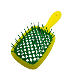 Расческа Janeke Superbrush The Original Italian Patent Yellow