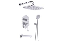 Смеситель для ванны и душа встраиваемый Prizma Lemark