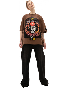 Футболка World Tour С Патчами Vetements