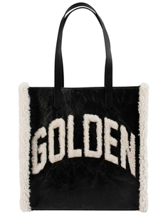 Сумка-тоут из овчины с логотипом Golden Goose Deluxe Brand