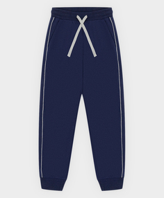 Брюки спортивные с кулисками синие Button Blue