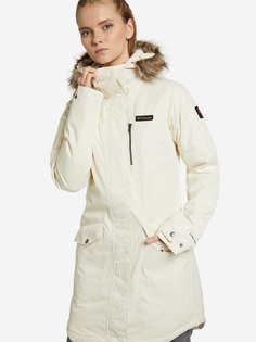 Куртка утепленная женская Columbia Suttle Mountain Long Insulated Jacket, Белый, размер 42