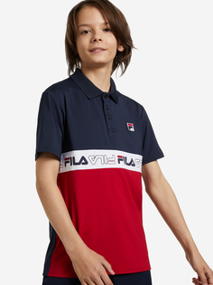 Поло для мальчиков FILA, Синий, размер 140