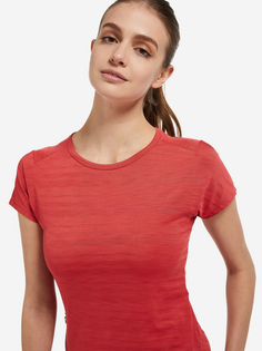 Футболка женская Mountain Hardwear Mighty Stripe Short Sleeve T, Красный, размер 42