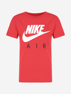 Футболка для мальчиков Nike Futura Air, Красный, размер 104