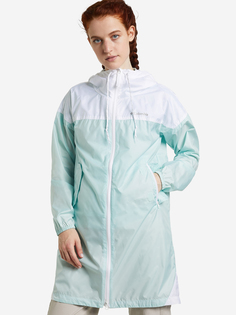 Куртка женская Columbia Flash Challenger Long Windbreaker, Голубой, размер 42