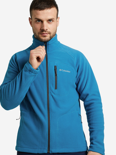 Джемпер мужской Columbia Fast Trek II Full Zip Fleece, Синий, размер 46