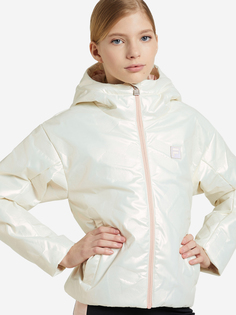 Куртка утепленная для девочек FILA, Бежевый, размер 158