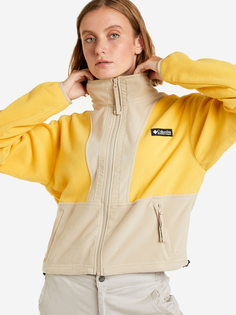 Джемпер женский Columbia W Back Bowl Fleece, Желтый, размер 50