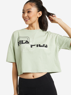 Футболка женская FILA, Зеленый, размер 42-44