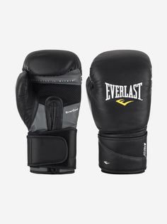 Перчатки боксерские Everlast Protex2 Leather, Черный, размер 10 oz / S-M