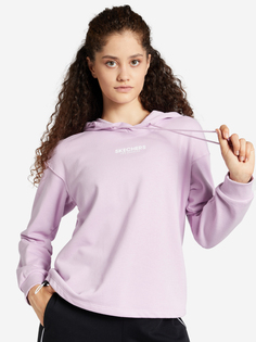 Худи женская Skechers, Фиолетовый, размер 44-46