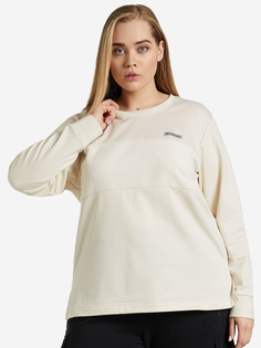 Джемпер флисовый женский Columbia River Fleece Pullover, Plus Size, Бежевый, размер 52