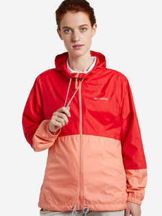 Ветровка женская Columbia Flash Forward Windbreaker, Красный, размер 44