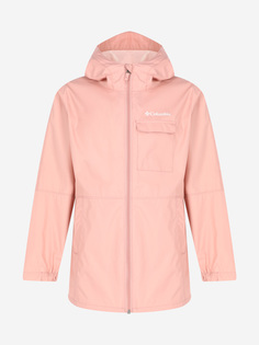 Куртка мембранная для девочек Columbia Buckhollow Jacket, Розовый, размер 125-135