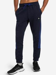Брюки мужские adidas Sportswear Future Icons 3-Stripes, Синий, размер 48-50