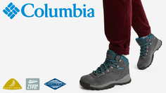 Ботинки женские Columbia Newton Ridge Plus Waterproof Amped, Серый, размер 37.5