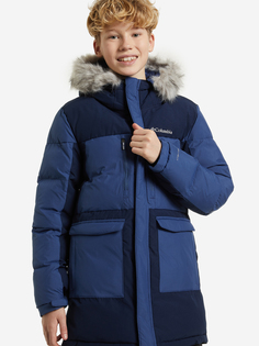 Куртка утепленная для мальчиков Columbia Marquam Peak Fusion Parka, Синий, размер 150-157