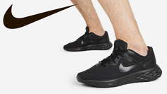 Кроссовки мужские Nike Revolution 6 Next Nature, Черный, размер 39.5