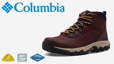 Ботинки мужские Columbia Newton Ridge Plus II Waterproof, Красный, размер 43