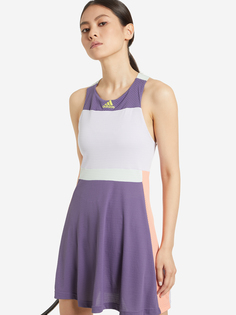 Платье женское adidas Gameset HEAT.RDY, Фиолетовый, размер 38-40