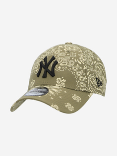 Бейсболка мужская New Era 9Forty MLB New York Yankees, Зеленый, размер Без размера