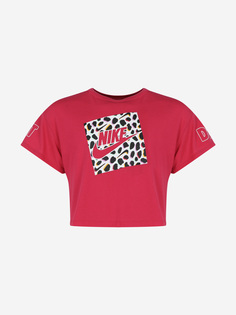 Футболка для девочек Nike Graphic, Красный, размер 122