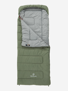 Спальный мешок Northland Relax +10 XL-XXL левосторонний, Зеленый, размер 235