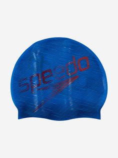 Шапочка для плавания Speedo, Голубой, размер 52-58