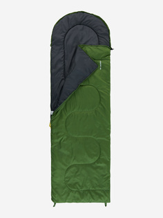 Спальный мешок Outventure Comfort +15 правосторонний, Зеленый, размер 220
