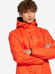 Ветровка мужская Columbia Watertight II Jacket, Оранжевый, размер 46