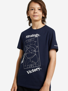 Футболка для мальчиков Demix, Синий, размер 164