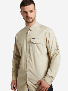 Рубашка мужская Columbia Silver Ridge Lite Long Sleeve Shirt, Бежевый, размер 56