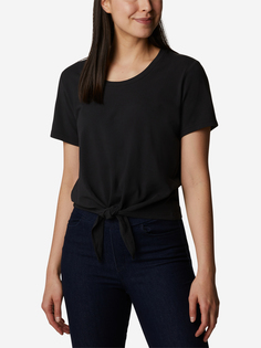 Футболка женская Columbia Trek SS Tee, Черный, размер 44