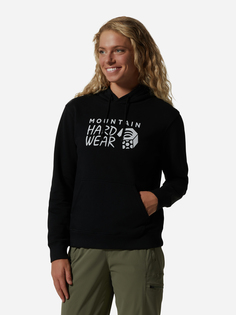 Худи женская Mountain Hardwear MHW Logo Full Zip, Черный, размер 44