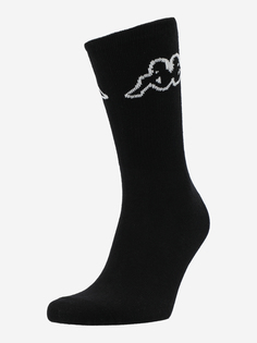 Носки Kappa, 1 пара, Черный, размер 35-38