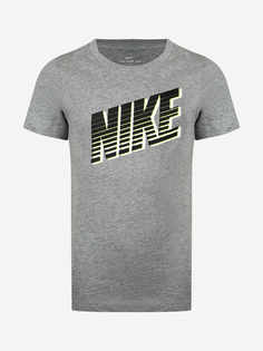 Футболка для мальчиков Nike Sportswear, Серый, размер 128-137