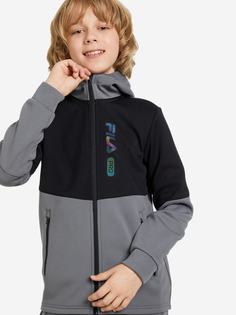 Толстовка для мальчиков FILA, Серый, размер 176