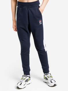 Брюки для мальчиков FILA, Синий, размер 152