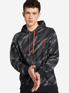 Худи мужская Nike Sportswear Club Fleece, Черный, размер 44-46